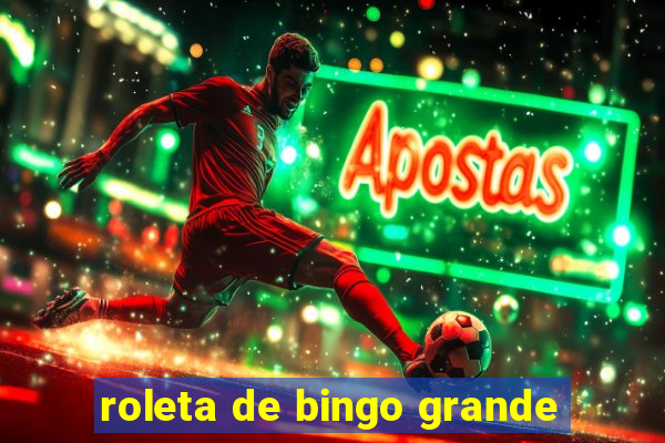 roleta de bingo grande