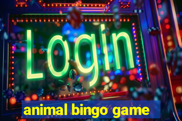 animal bingo game