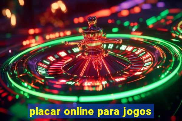 placar online para jogos