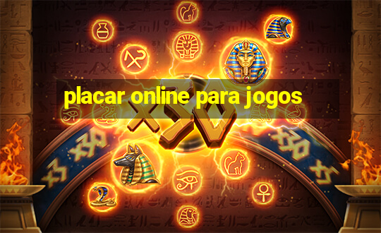 placar online para jogos