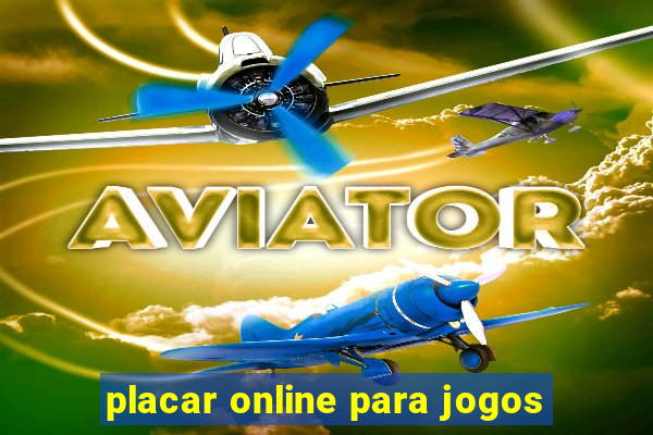 placar online para jogos