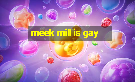 meek mill is gay