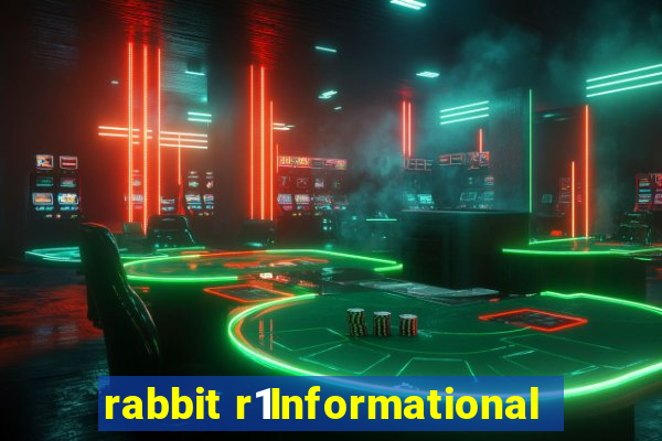 rabbit r1Informational