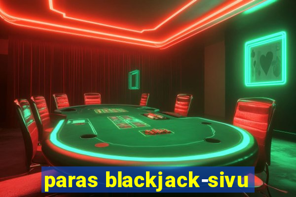 paras blackjack-sivu