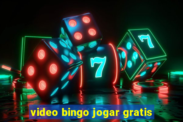 video bingo jogar gratis