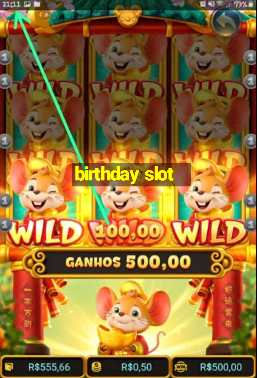 birthday slot