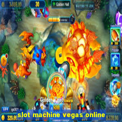 slot machine vegas online