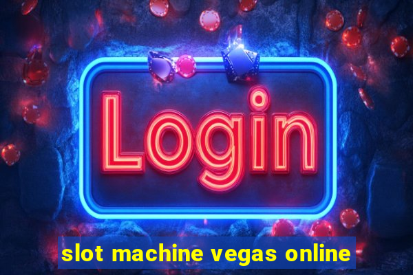 slot machine vegas online