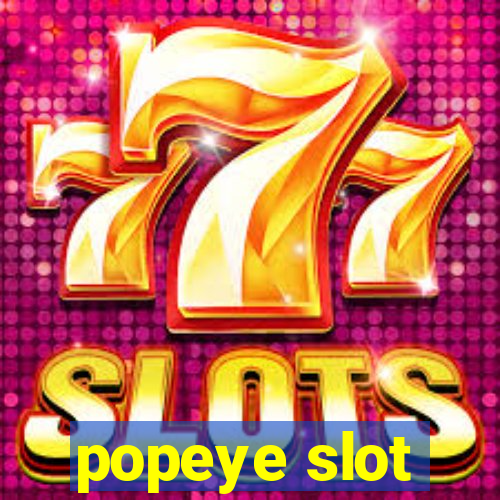 popeye slot