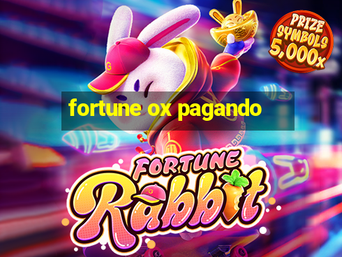 fortune ox pagando