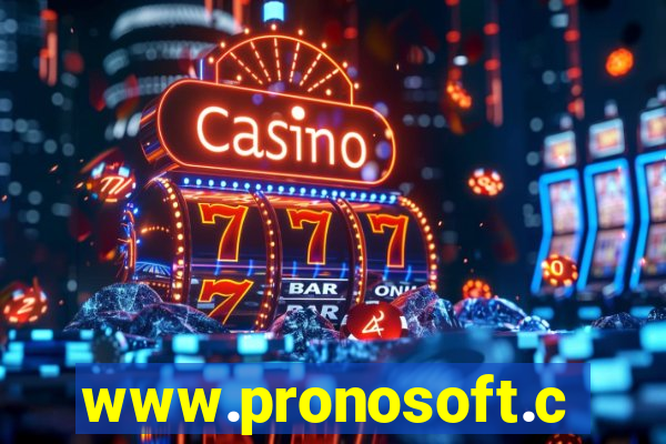 www.pronosoft.com