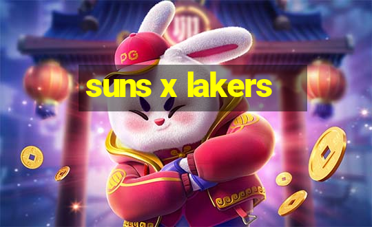 suns x lakers