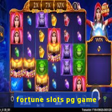 fortune slots pg game