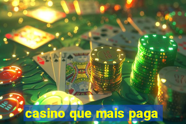 casino que mais paga