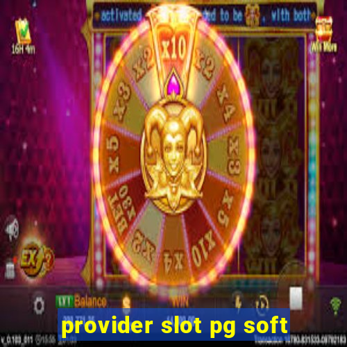 provider slot pg soft