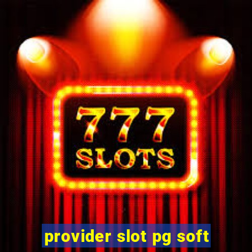 provider slot pg soft