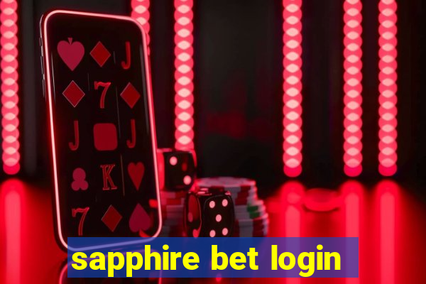 sapphire bet login