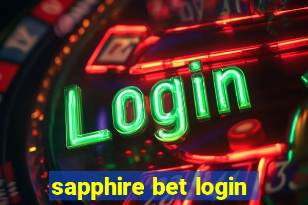 sapphire bet login