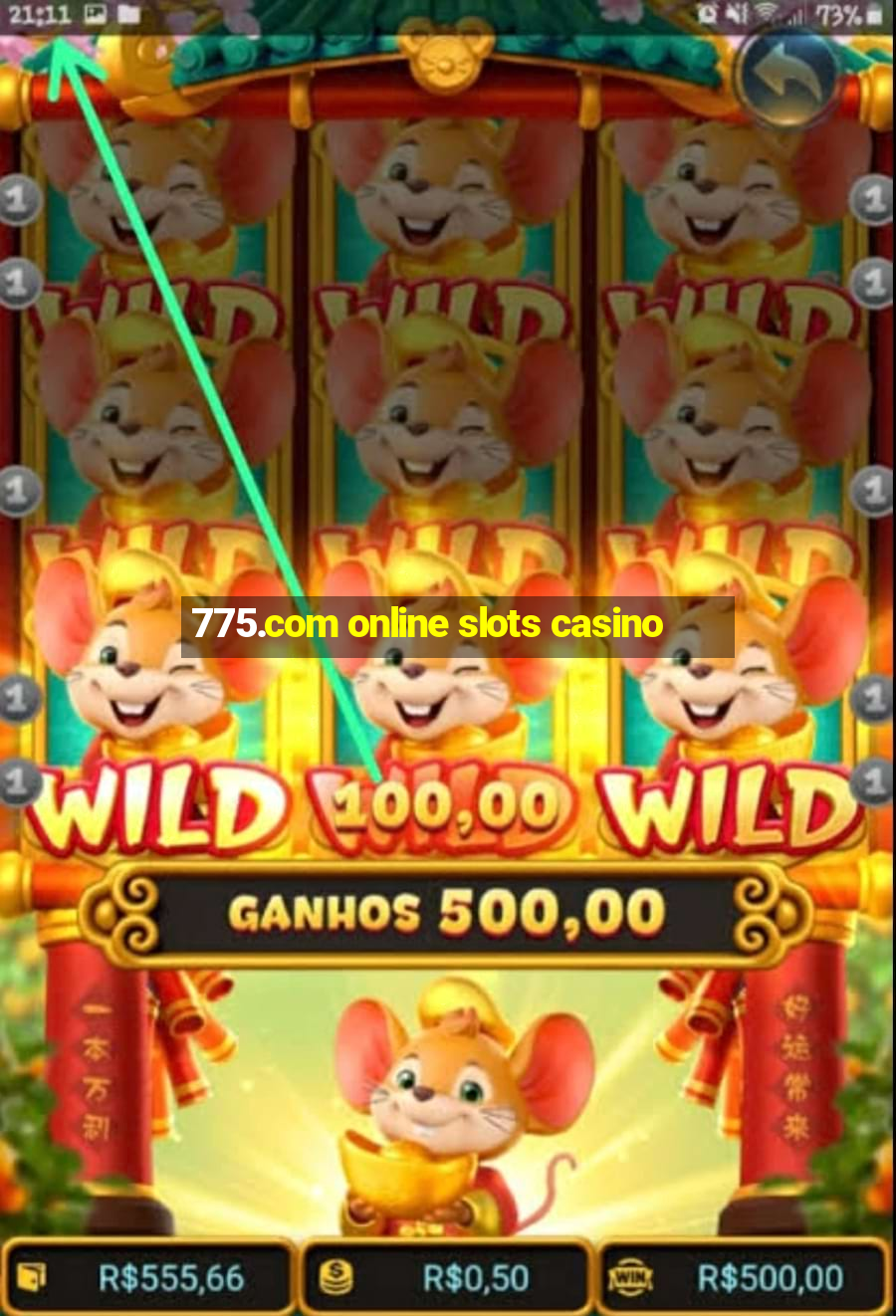 775.com online slots casino