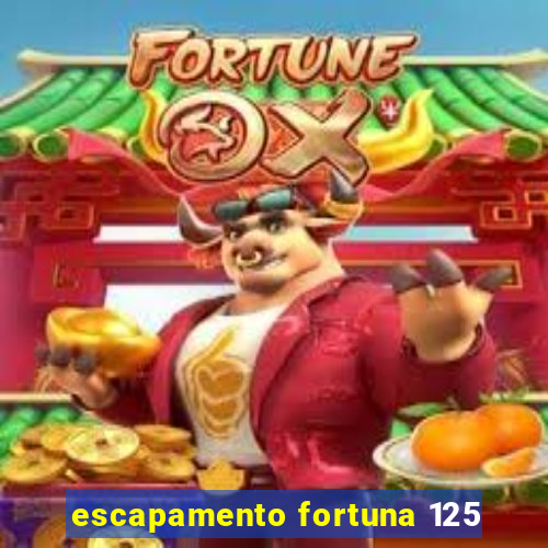 escapamento fortuna 125