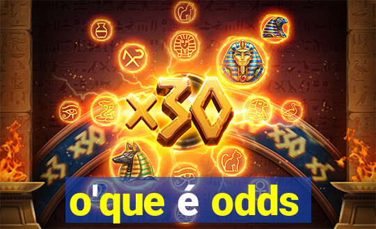 o'que é odds