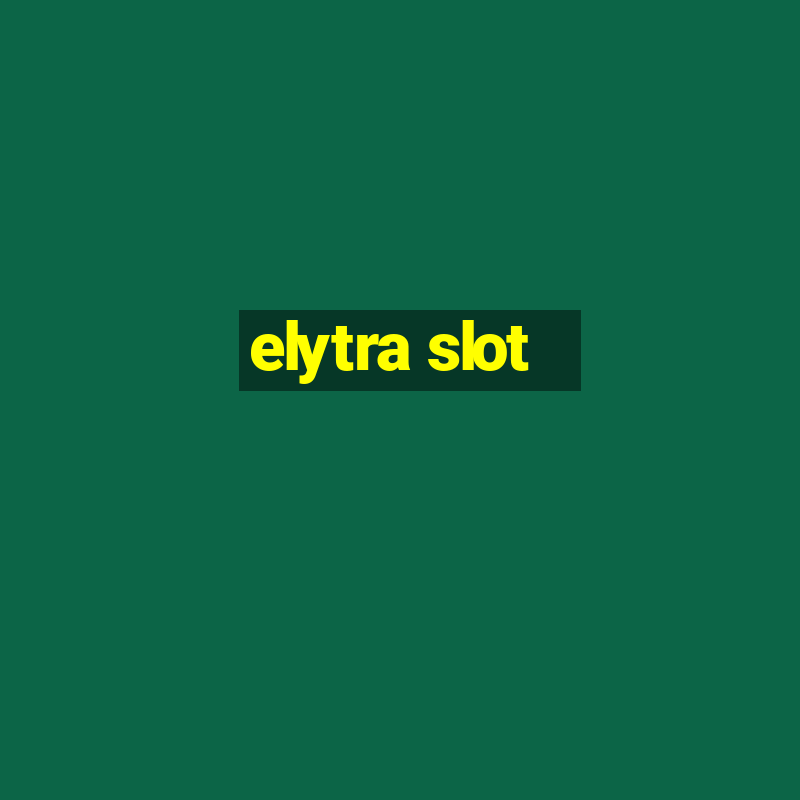 elytra slot