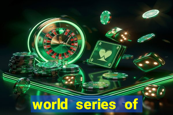 world series of poker wsop