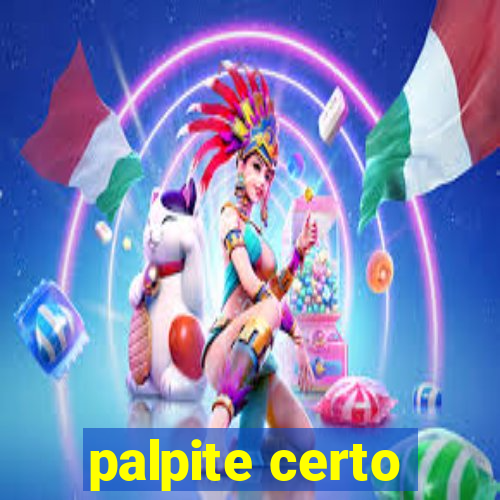 palpite certo