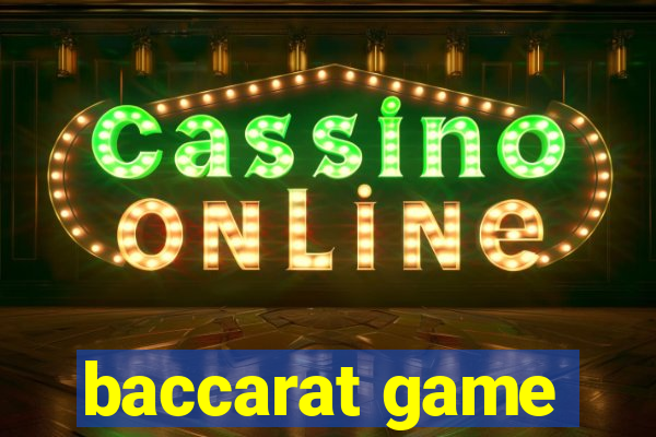 baccarat game