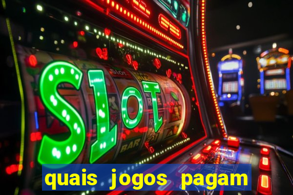 quais jogos pagam de verdade no pix