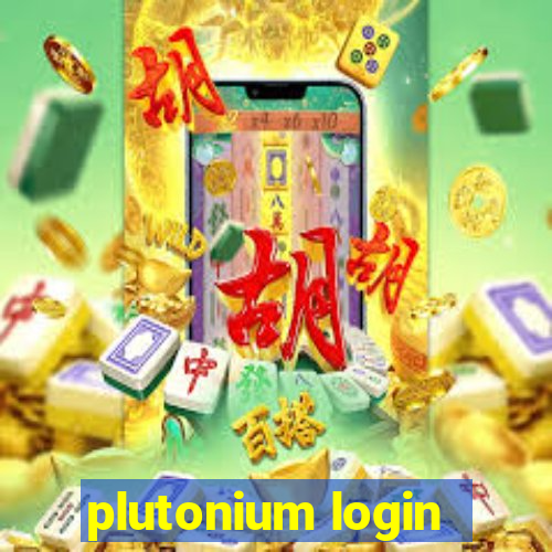 plutonium login