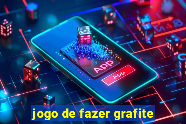 jogo de fazer grafite