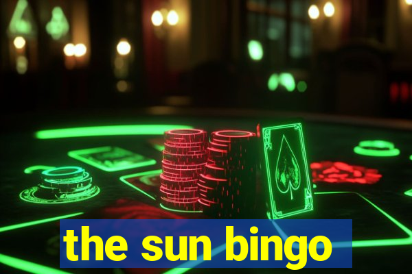 the sun bingo