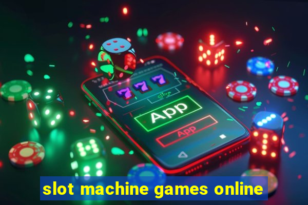 slot machine games online