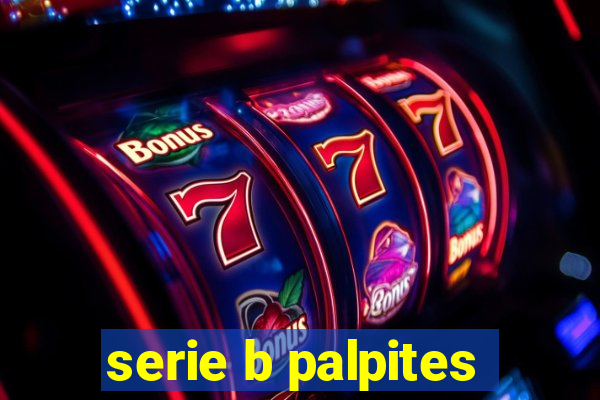 serie b palpites