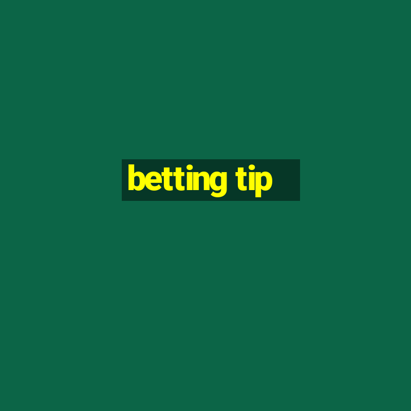 betting tip