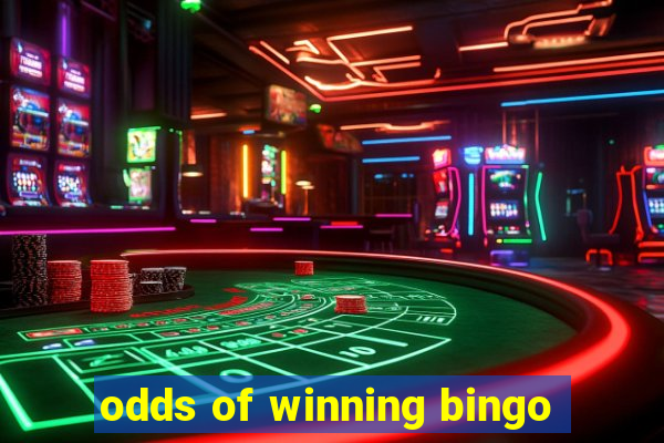 odds of winning bingo