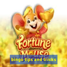 bingo tips and tricks