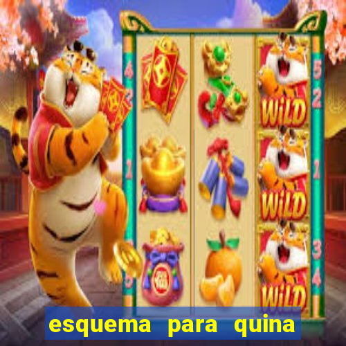 esquema para quina com 20 dezenas