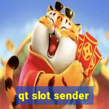 qt slot sender