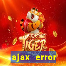 ajax error wordpress revolution slider