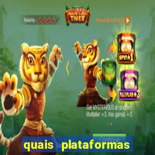 quais plataformas tem o jogo do tigre