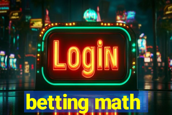 betting math