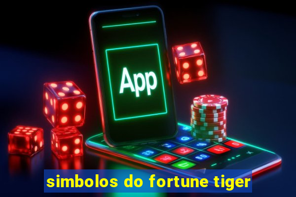 simbolos do fortune tiger