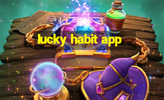 lucky habit app