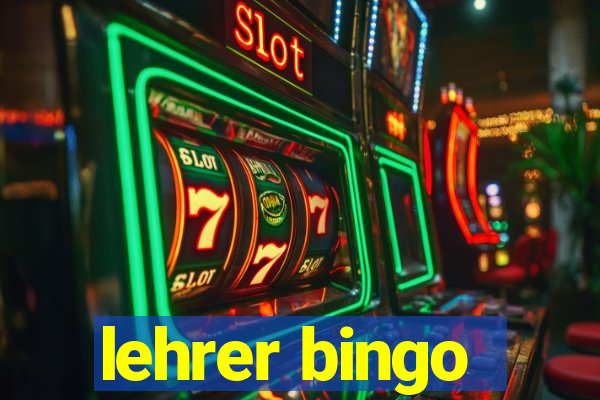 lehrer bingo