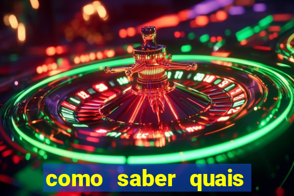 como saber quais jogos est?o pagando