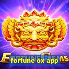 fortune ox app