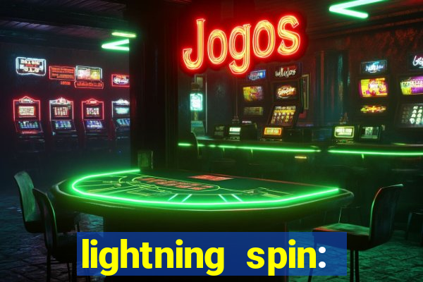 lightning spin: vegas slots