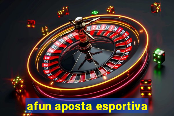 afun aposta esportiva